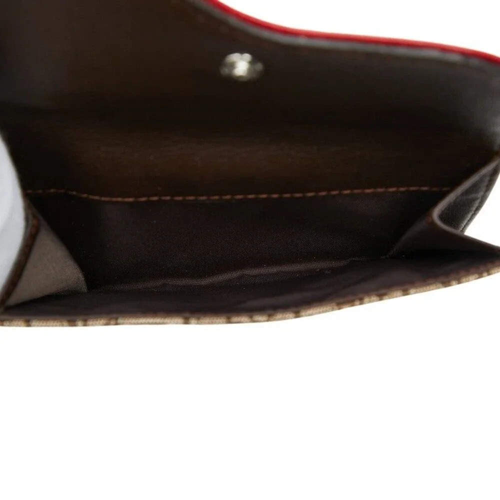 Dior Trotter Leather Saddle Bifold Wallet Multicolor